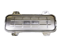 Držák a kryt výfuku